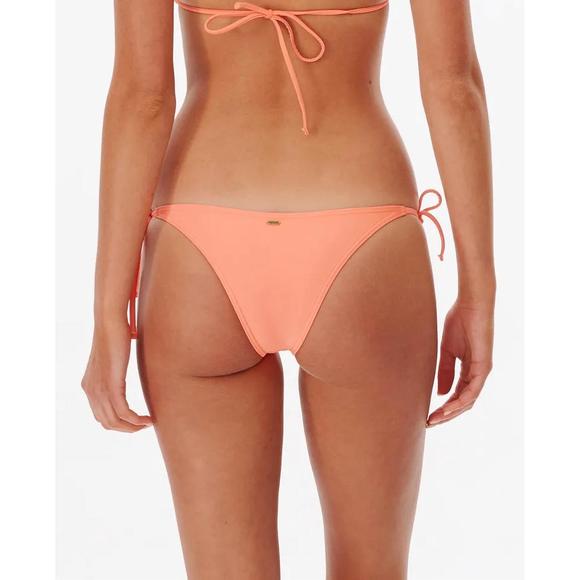 NEW RIP CURL classic surf tie side bottom in peach - Picture 2 of 2